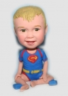 Custom Super dad super boss baby bobblehead