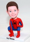 Spider superhero boy custom bobblehead