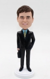 Personalized custom bobblehead doll - businessman