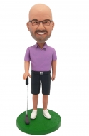 Custom bobblehead golf Father's Day gift for Dad