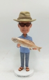 Personalized bobblehead- Fisherman