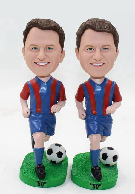 Soccer player custom bobbleheads - Click Image to Close
