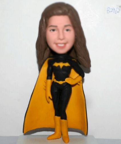 Custom Bat super girl bobbleheads - Click Image to Close