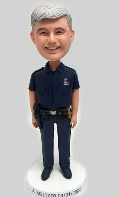 custom bobblehead Police officer - Click Image to Close