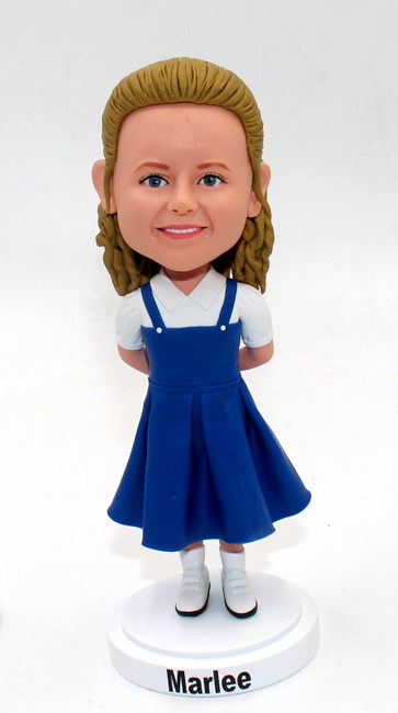 Custom bobblehead doll for cute girl - Click Image to Close