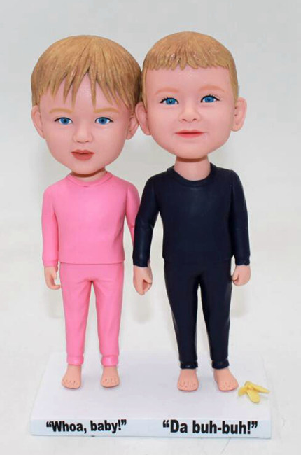 custom bobbleheads brother and sister - Click Image to Close