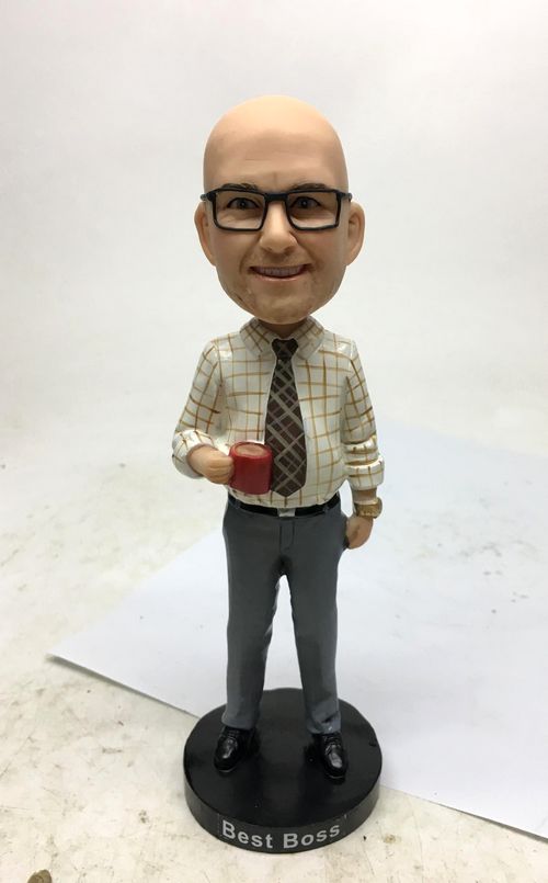 Custom bobblehead- Gift for Boss - Click Image to Close