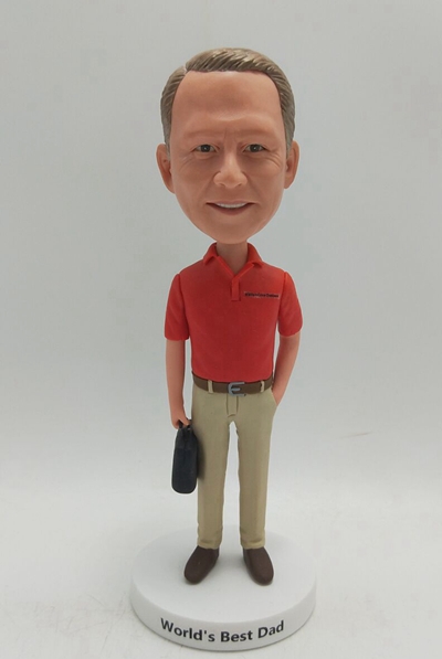 custom bobblehead Christmas gift for boss - Click Image to Close