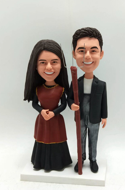 custom couple bobblehead - Click Image to Close