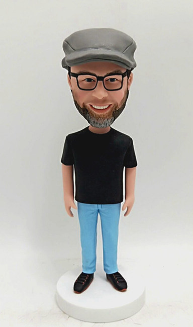 Custom bobbleheads doll-simple style - Click Image to Close