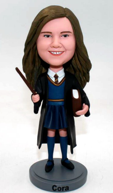 Harry potter girl custom bobblehead - Click Image to Close