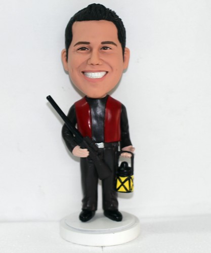 Hunter personalized bobbleheads - Click Image to Close