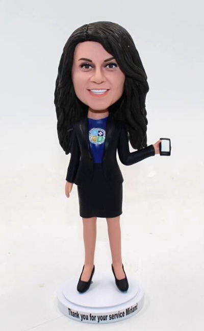 Custom bobblehead doll for boss - Click Image to Close