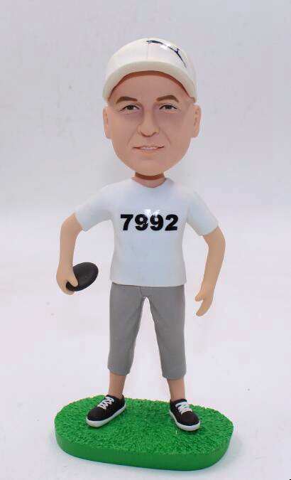 C Disc golf bobbleheads - Click Image to Close