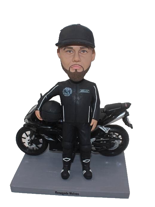 Motorcycle Racers Bobbleheads - Click Image to Close