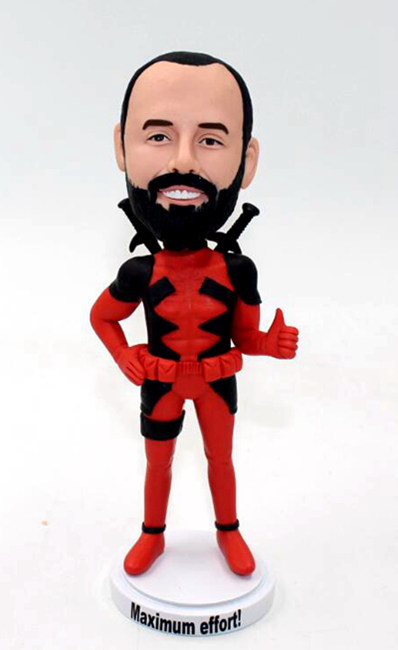 Custom bobbleheads Funny DP movie character bobbleheads - Click Image to Close