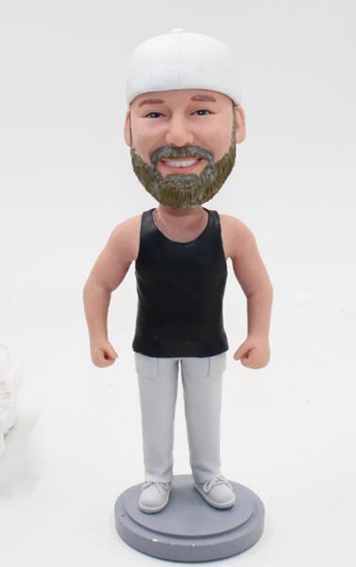 Muscle man custom bobbleheads - Click Image to Close