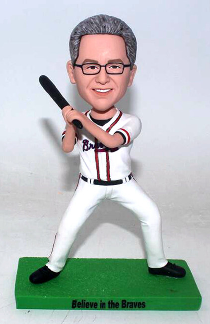 Personalized custom bobbleheads Baseball player - Click Image to Close