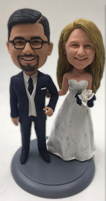 Custom Cake Toppers Bobbleheads - Click Image to Close