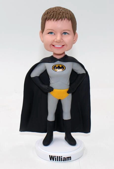 Bat super hero bobblehead for little boy - Click Image to Close