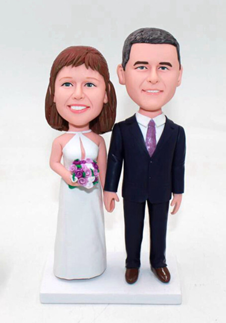 Custom Bobblehead Cake Toppers - Click Image to Close