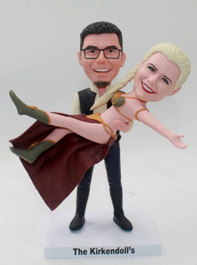 Wedding Bobbleheads - Movie characters - Click Image to Close