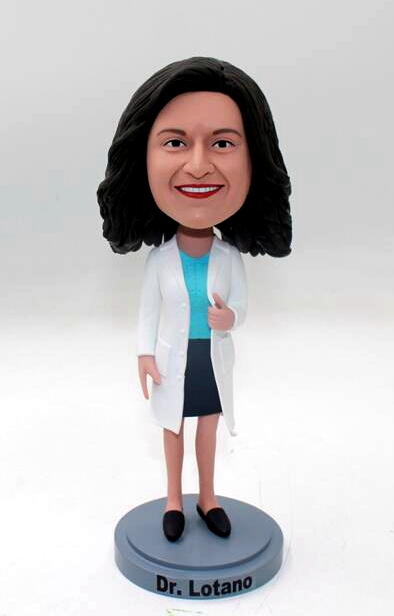 Female Doctor custom bobbleheads - Click Image to Close