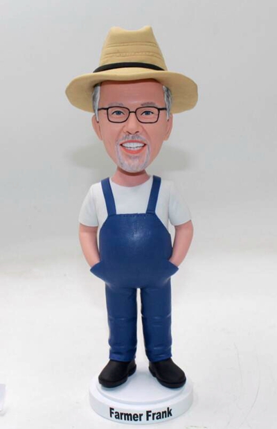 Country Farmer Bobbleheads - Click Image to Close