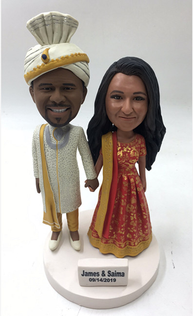 Indian wedding cake toppers - Click Image to Close