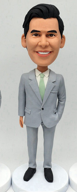 groomsmen gift custom bobbleheads doll - Click Image to Close
