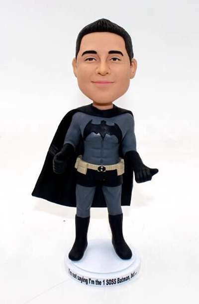 Custom Bobbleheads- Bat super hero - Click Image to Close
