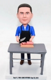 Personalized Generation BBQ Man bobblehead