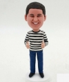 Custom bobbleheads with thumb up