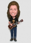 Playing ukelele custom bobblehead