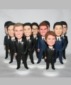 Groomsman / Bridesmaid Wedding Party bobbleheads gifts