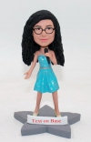 Custom singer bobbleheads-singing