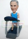 Personalized bobblehead roller skating