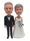 Custom couple bobblehead 50th Anniversary Gifts For Parents