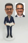 Custom bobblehead- pastor birthday gift