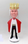 Customized King bobblehead with King Crown