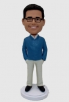 Casual Man Custom Bobblehead