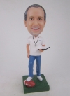 Custom bobblehead football coach