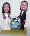 Custom bobbleheads-Movie character themed wedding gifts