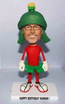 Custom bobblehead- cartoon figure made from photos