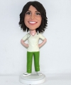 Female nurse custom bobblehead