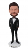 0Custom groomsman bobblehead gifts for groom