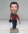 Red Sox custom baseball bobblehead