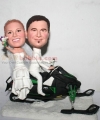 Custom bobbleheads-Movie character themed wedding gifts