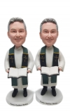 Custom bobblehead Pastor the best wedding officiant