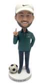 Custom bobblehead Football coach